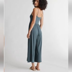 Quince Tencel Jersey Wide Leg Jumpsuit